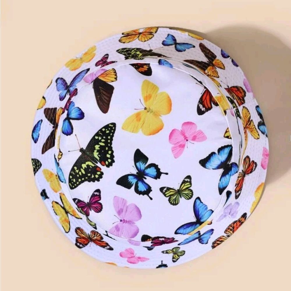 Butterfly 🦋 Reversible Bucket Hat - Picture 2 of 3